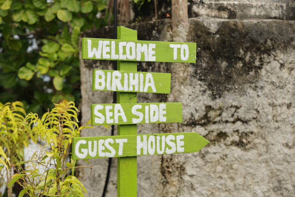 Birihia Sea Side Guest House Kitchen