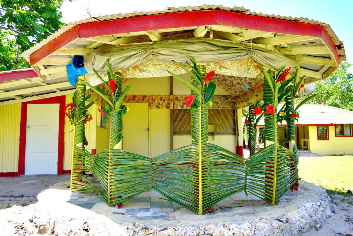 Maotaoma'a Beach Fales - Dining Area