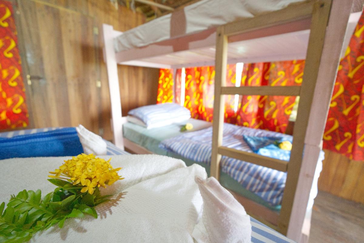 Bamboo Bungalows Lonnoc Beach in Vanuatu