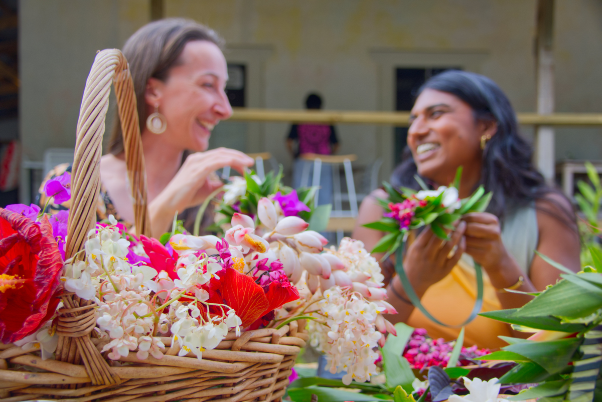 Coco Brush in Cook Islands