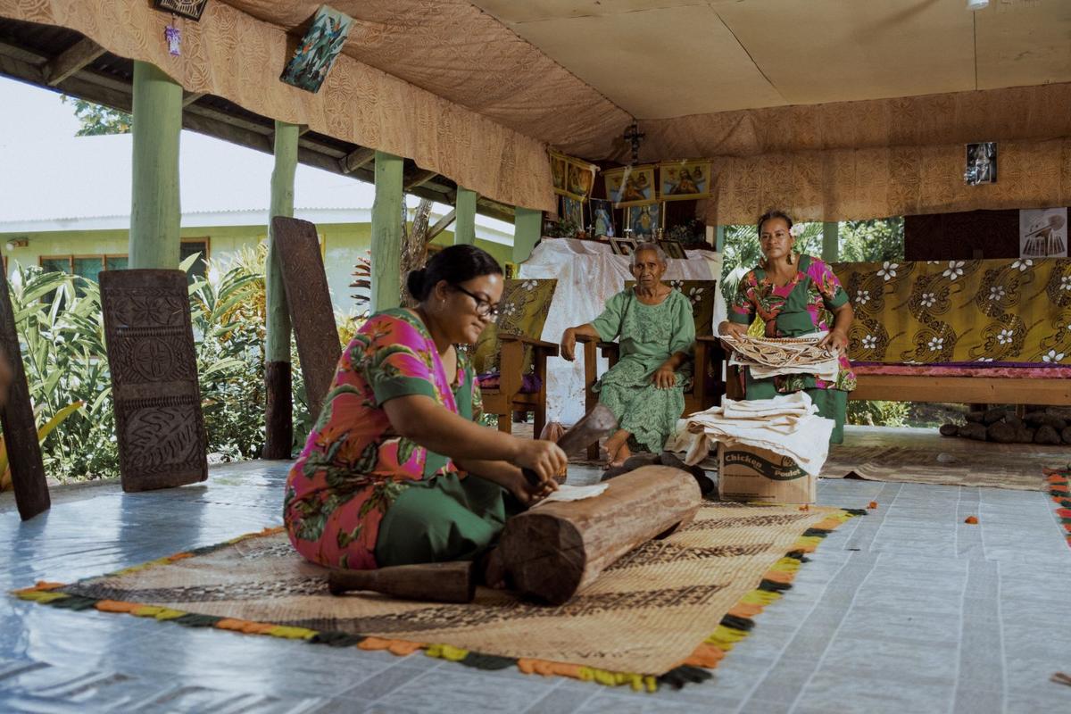 Siapo Demonstration in Samoa