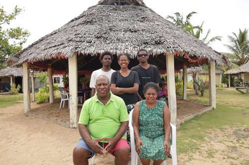 Kalo, Nina, Chris, Soloman, Junior & Ana