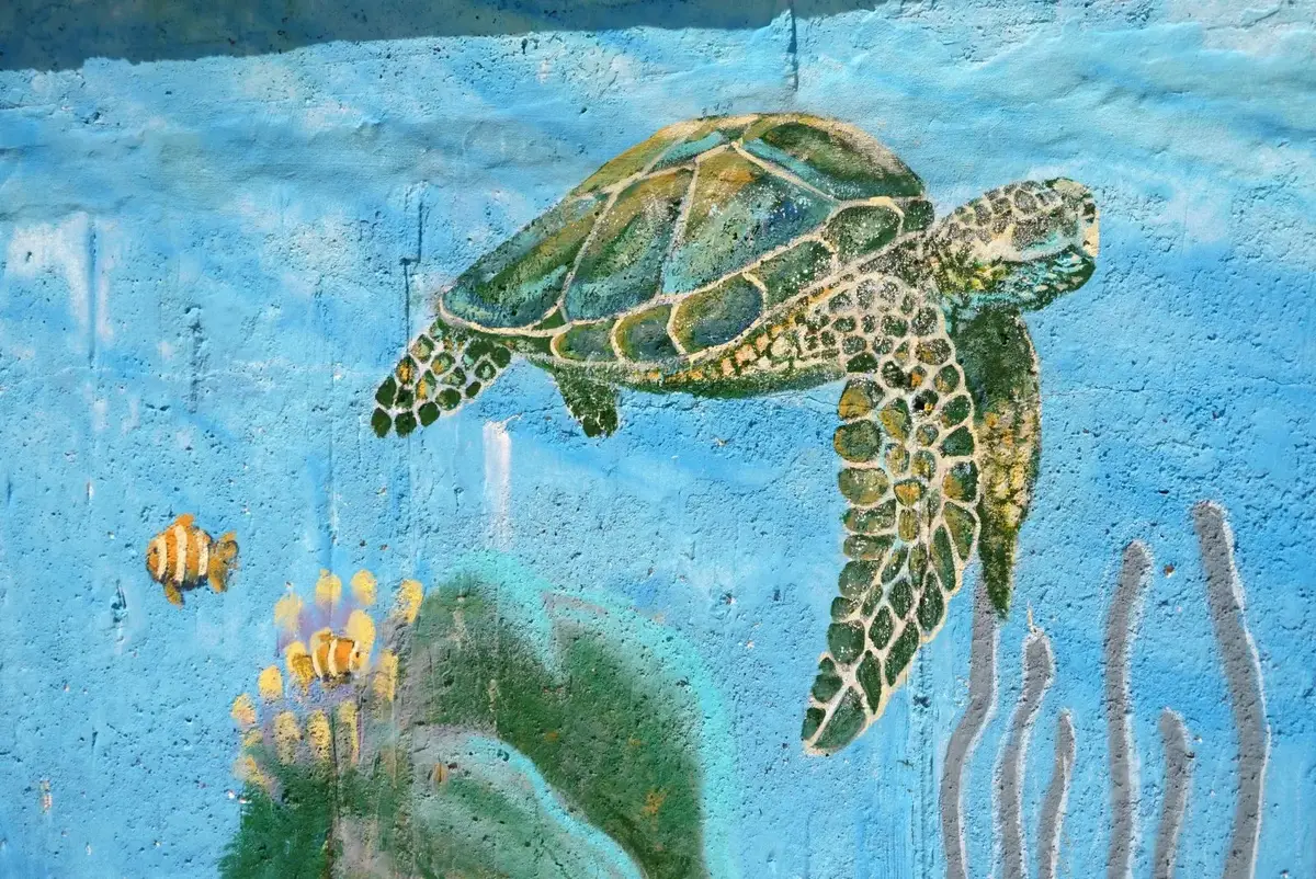 Mural Beach in Majuro