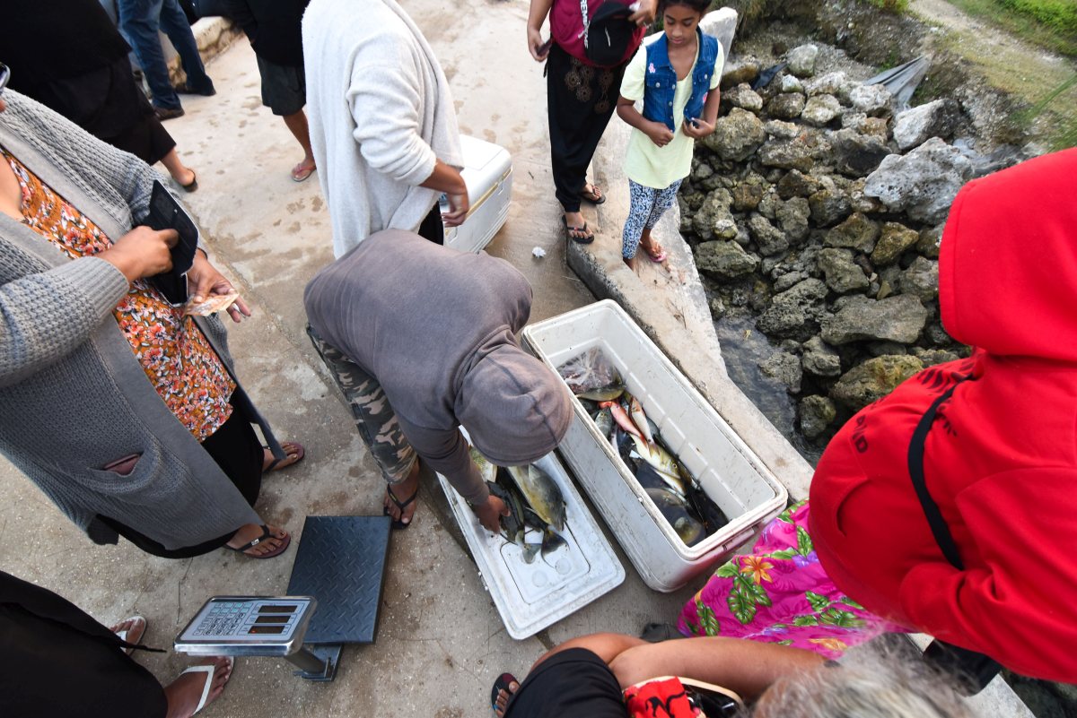 Taufa'ahau Wharf Fish Market