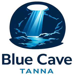 Logo for Blue Cave Tanna