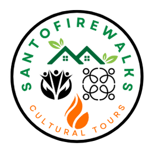 Logo for Santo Firewalks and Cultural Tours