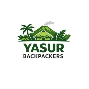 Logo for Yasur Backpackers Treehouses