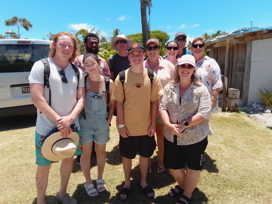 Blue Lagoon stop photographed for Isles of Discovery Vanuatu