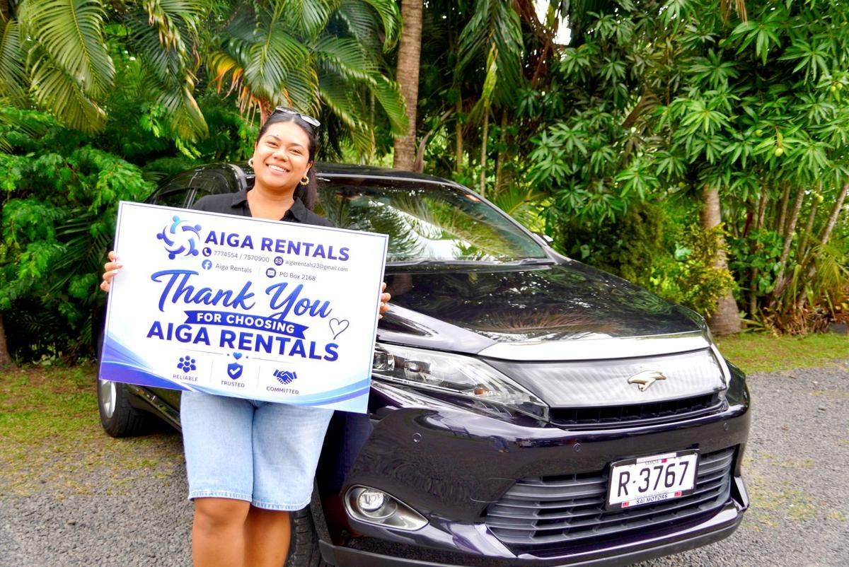 SUV (Toyota Harrier) offered by Aiga Rentals