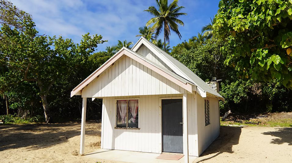 Wooden Beach Hut (Family)