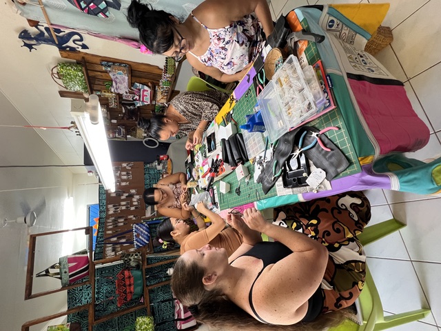 Make-Your-Own Upcycled Earrings offered by Circle Cook Islands
