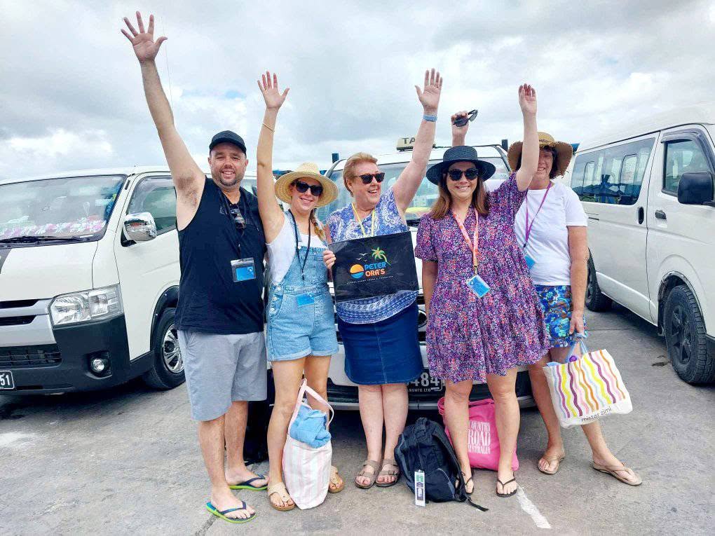 Star Tour (Blue Lagoon, Avi Bay & Rarru Cascades) offered by Peter Ora's Luxury Shore Tours & Transfers