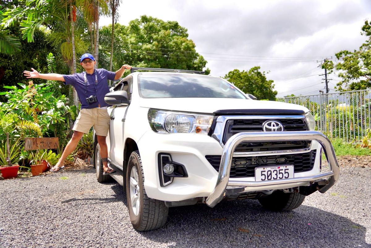 Pick-Up Trucks in Upolu offered by Pioneer Rentals & Terra Samoa Adventures