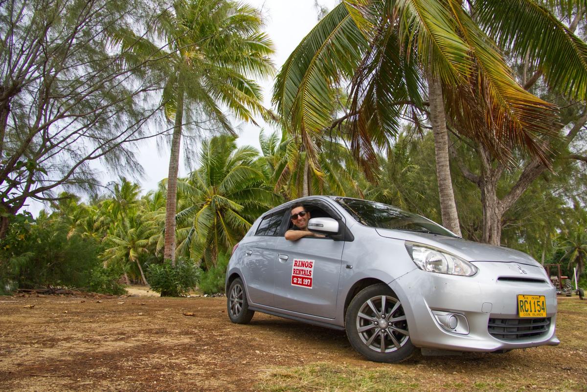 Compact Car Rental in Aitutaki offered by Rino's Beach Bungalows & Rentals