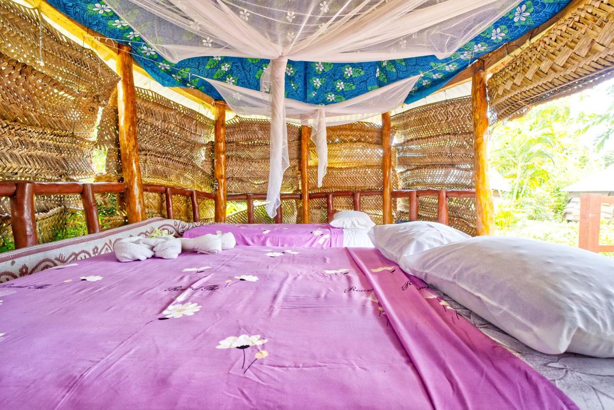 Traditional Samoan Garden Fale offered by The Samoan Outrigger Hotel