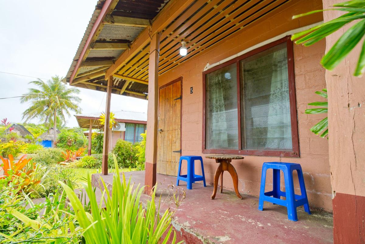 Airconditioned Traditional Fale offered by Sataoa Beach Fale