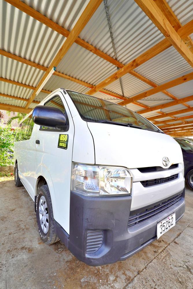 Vans offered by USO Rentals